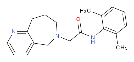 2-(8,9-dihydro-5H-pyrido[3,2-c]azepin-6(7H)-yl)-N-(2,6-dimethylphenyl)acetamide