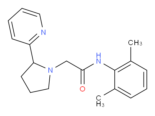 N-(2,6-dimethylphenyl)-2-(2-(pyridin-2-yl)pyrrolidin-1-yl)acetamide