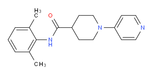 N-(2,6-dimethylphenyl)-1-(pyridin-4-yl)piperidine-4-carboxamide