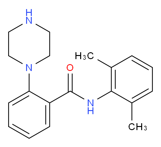 N-(2,6-dimethylphenyl)-2-(piperazin-1-yl)benzamide