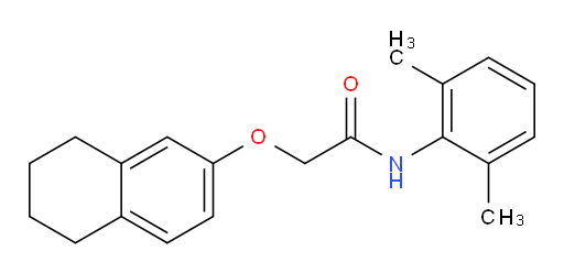 N-(2,6-dimethylphenyl)-2-((5,6,7,8-tetrahydronaphthalen-2-yl)oxy)acetamide