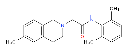 N-(2,6-dimethylphenyl)-2-(6-methyl-3,4-dihydroisoquinolin-2(1H)-yl)acetamide