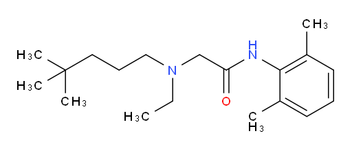 2-((4,4-dimethylpentyl)(ethyl)amino)-N-(2,6-dimethylphenyl)acetamide