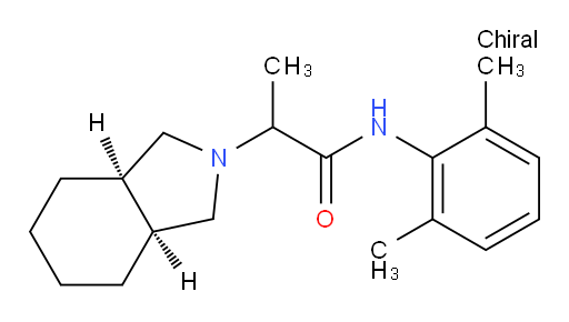 N-(2,6-dimethylphenyl)-2-((3aR,7aS)-hexahydro-1H-isoindol-2(3H)-yl)propanamide