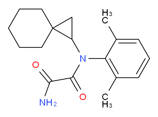 N1-(2,6-dimethylphenyl)-N1-(spiro[2.5]octan-1-yl)oxalamide