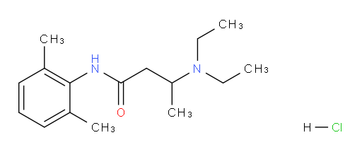 3-(diethylamino)-N-(2,6-dimethylphenyl)butanamide hydrochloride