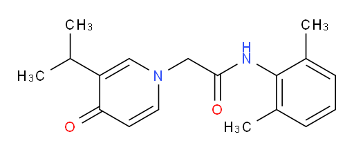 N-(2,6-dimethylphenyl)-2-(3-isopropyl-4-oxopyridin-1(4H)-yl)acetamide