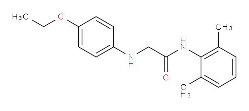 N-(2,6-dimethylphenyl)-2-((4-ethoxyphenyl)amino)acetamide