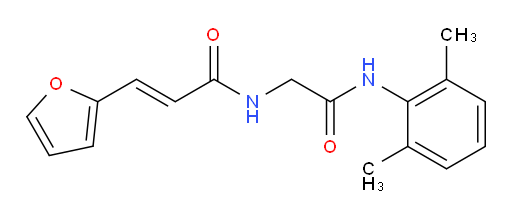 (E)-N-(2-((2,6-dimethylphenyl)amino)-2-oxoethyl)-3-(furan-2-yl)acrylamide
