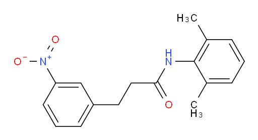 N-(2,6-dimethylphenyl)-3-(3-nitrophenyl)propanamide