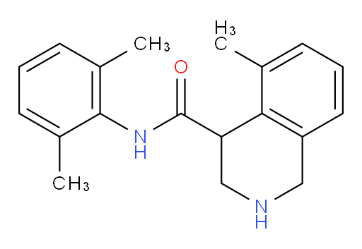 N-(2,6-dimethylphenyl)-5-methyl-1,2,3,4-tetrahydroisoquinoline-4-carboxamide