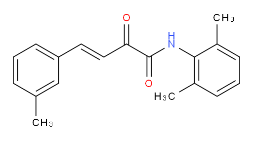 (E)-N-(2,6-dimethylphenyl)-2-oxo-4-(m-tolyl)but-3-enamide
