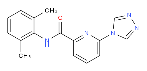 N-(2,6-dimethylphenyl)-6-(4H-1,2,4-triazol-4-yl)picolinamide