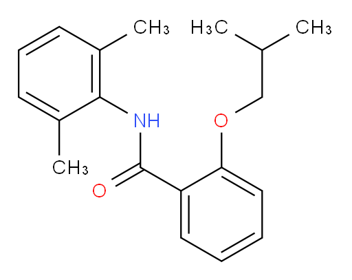 N-(2,6-dimethylphenyl)-2-isobutoxybenzamide