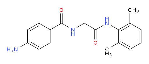 4-amino-N-(2-((2,6-dimethylphenyl)amino)-2-oxoethyl)benzamide