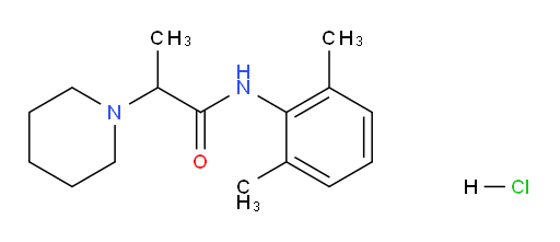 N-(2,6-dimethylphenyl)-2-(piperidin-1-yl)propanamide hydrochloride
