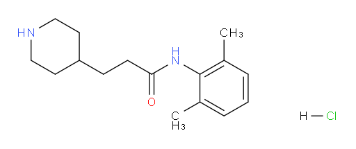 N-(2,6-dimethylphenyl)-3-(piperidin-4-yl)propanamide hydrochloride