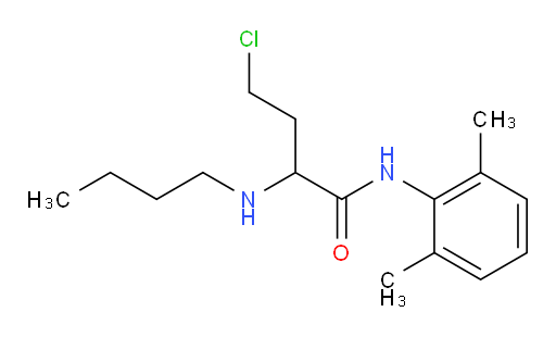 2-(butylamino)-4-chloro-N-(2,6-dimethylphenyl)butanamide