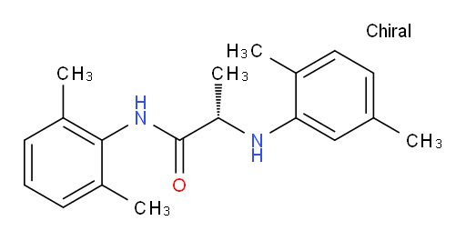 (S)-N-(2,6-dimethylphenyl)-2-((2,5-dimethylphenyl)amino)propanamide
