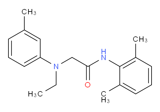 N-(2,6-dimethylphenyl)-2-(ethyl(m-tolyl)amino)acetamide
