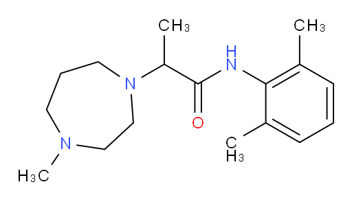N-(2,6-dimethylphenyl)-2-(4-methyl-1,4-diazepan-1-yl)propanamide