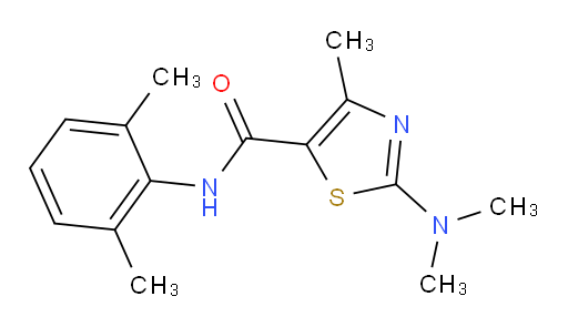 2-(dimethylamino)-N-(2,6-dimethylphenyl)-4-methylthiazole-5-carboxamide
