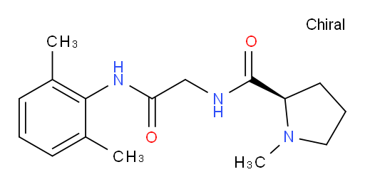 (R)-N-(2-((2,6-dimethylphenyl)amino)-2-oxoethyl)-1-methylpyrrolidine-2-carboxamide
