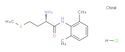 (S)-2-amino-N-(2,6-dimethylphenyl)-4-(methylthio)butanamide hydrochloride