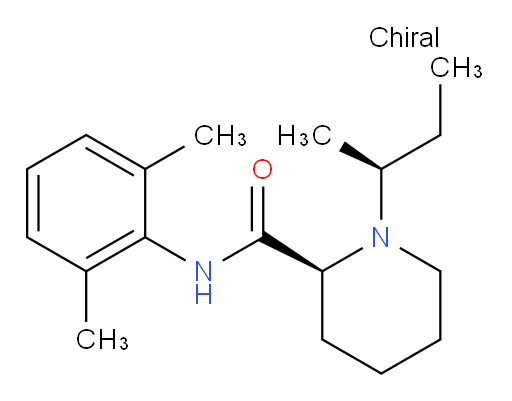 (S)-1-((S)-sec-butyl)-N-(2,6-dimethylphenyl)piperidine-2-carboxamide