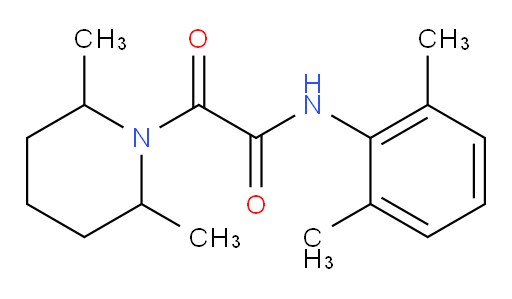 N-(2,6-dimethylphenyl)-2-(2,6-dimethylpiperidin-1-yl)-2-oxoacetamide