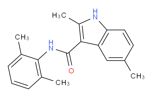 N-(2,6-dimethylphenyl)-2,5-dimethyl-1H-indole-3-carboxamide