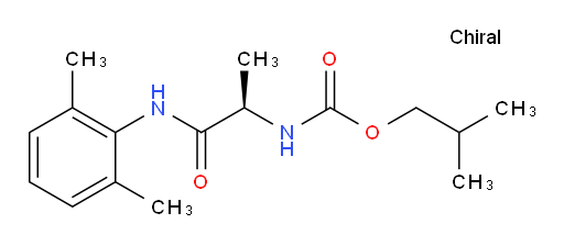 (R)-isobutyl (1-((2,6-dimethylphenyl)amino)-1-oxopropan-2-yl)carbamate