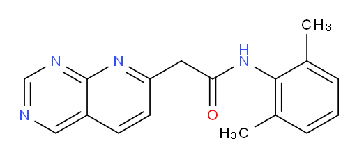 N-(2,6-dimethylphenyl)-2-(pyrido[2,3-d]pyrimidin-7-yl)acetamide