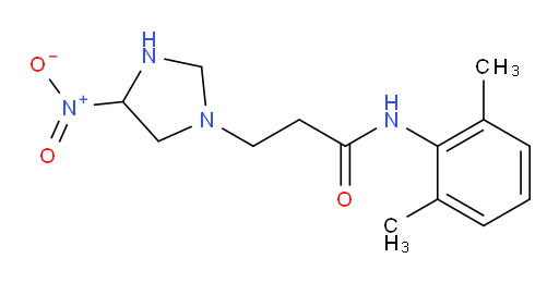N-(2,6-dimethylphenyl)-3-(4-nitroimidazolidin-1-yl)propanamide