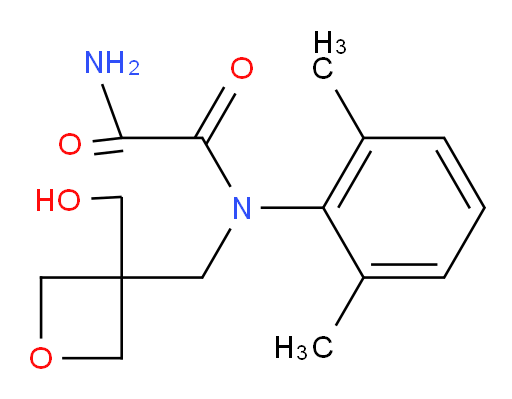 N1-(2,6-dimethylphenyl)-N1-((3-(hydroxymethyl)oxetan-3-yl)methyl)oxalamide
