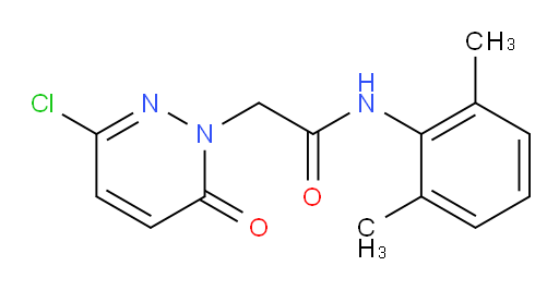 2-(3-chloro-6-oxopyridazin-1(6H)-yl)-N-(2,6-dimethylphenyl)acetamide