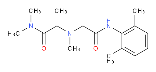 2-((2-((2,6-dimethylphenyl)amino)-2-oxoethyl)(methyl)amino)-N,N-dimethylpropanamide
