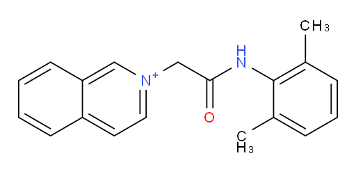 2-(2-((2,6-dimethylphenyl)amino)-2-oxoethyl)isoquinolin-2-ium