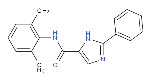 N-(2,6-dimethylphenyl)-2-phenyl-1H-imidazole-5-carboxamide