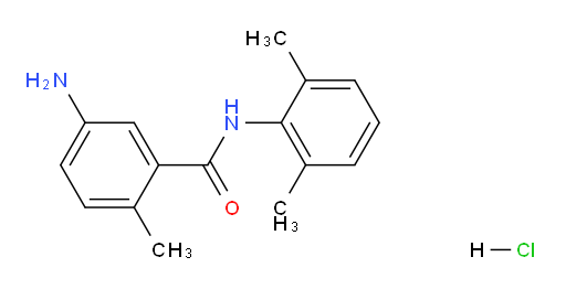 5-amino-N-(2,6-dimethylphenyl)-2-methylbenzamide hydrochloride