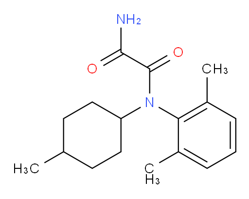 N1-(2,6-dimethylphenyl)-N1-(4-methylcyclohexyl)oxalamide