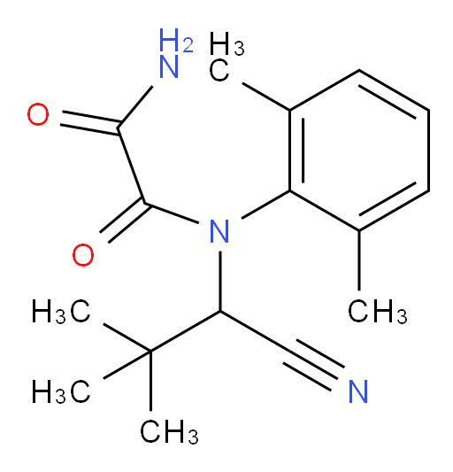 N1-(1-cyano-2,2-dimethylpropyl)-N1-(2,6-dimethylphenyl)oxalamide