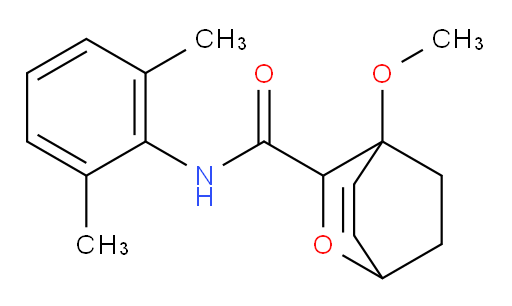 N-(2,6-dimethylphenyl)-4-methoxy-2-oxabicyclo[2.2.2]oct-5-ene-3-carboxamide