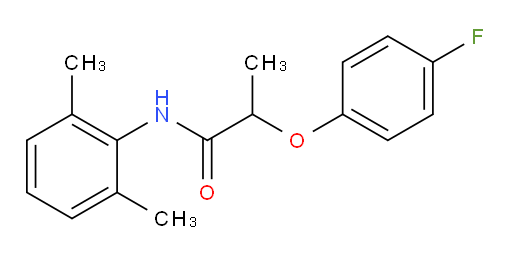 N-(2,6-dimethylphenyl)-2-(4-fluorophenoxy)propanamide