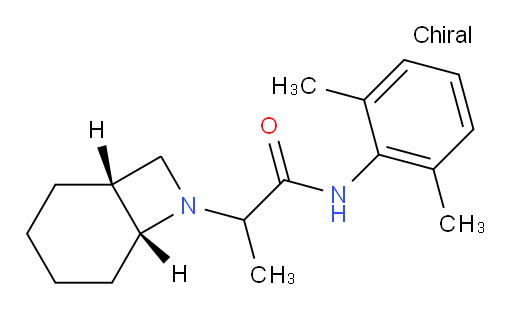 2-((1R,6R)-7-azabicyclo[4.2.0]octan-7-yl)-N-(2,6-dimethylphenyl)propanamide