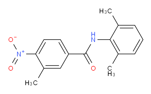 N-(2,6-dimethylphenyl)-3-methyl-4-nitrobenzamide