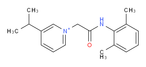 1-(2-((2,6-dimethylphenyl)amino)-2-oxoethyl)-3-isopropylpyridin-1-ium