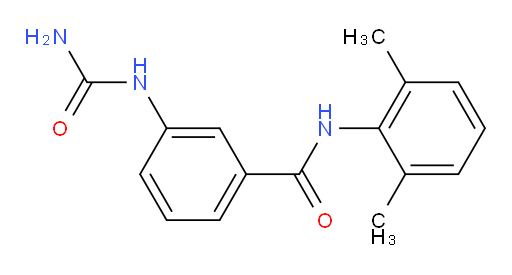 N-(2,6-dimethylphenyl)-3-ureidobenzamide