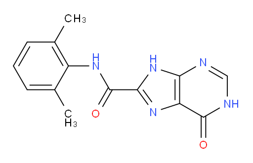 N-(2,6-dimethylphenyl)-6-oxo-6,9-dihydro-1H-purine-8-carboxamide