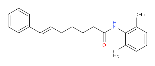 (E)-N-(2,6-dimethylphenyl)-7-phenylhept-6-enamide